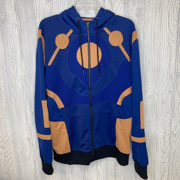 Marvel Eternals Superhero Zip Up Hoodie Sweatshirt Cosplay Jacket, Men’s Large - Picture 1 of 11